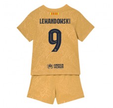 Maglia FC Barcelona Lewandowski 9 Bambino Divisa Trasferta 2022/23