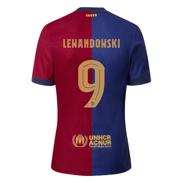 Maglia FC Barcelona Lewandowski 9 Divisa Prima 2024/25 Maglia FC Barcelona Lewandowski 9 Divisa Prima 2024/25