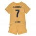 Maglia FC Barcelona O. Dembélé 7 Bambino Divisa Trasferta 2022/23
