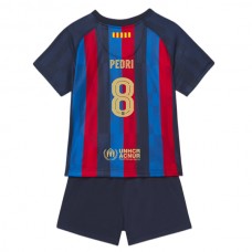 Maglia FC Barcelona Pedri 8 Bambino Divisa Prima 2022/23
