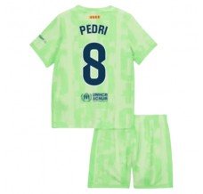 Maglia FC Barcelona Pedri 8 Bambino Divisa Terza 2024/25