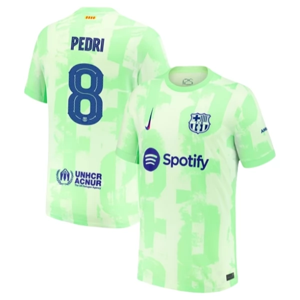 Maglia FC Barcelona Pedri 8 Divisa Terza 2024/25 Maglia FC Barcelona Pedri 8 Divisa Terza 2024/25