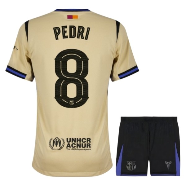 Maglia FC Barcelona Pedri 8 Kit Gara Away Bambino 2025/26 Maglia FC Barcelona Pedri 8 Kit Gara Away Bambino 2025/26