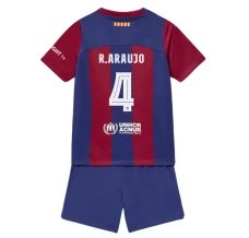 Maglia FC Barcelona R.Araujo 4 Bambino Divisa Prima 2023/24 Maglia FC Barcelona R.Araujo 4 Bambino Divisa Prima 2023/24