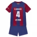 Maglia FC Barcelona R.Araujo 4 Bambino Divisa Prima 2023/24