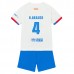 Maglia FC Barcelona R.Araujo 4 Bambino Divisa Trasferta 2023/24