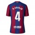 Maglia FC Barcelona R. Araujo 4 Divisa Prima 2023/24