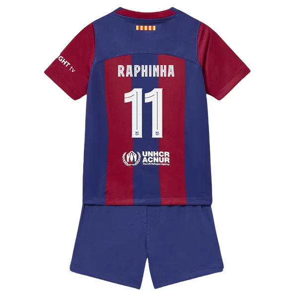 Maglia FC Barcelona Raphinha 11 Bambino Divisa Prima 2023/24 Maglia FC Barcelona Raphinha 11 Bambino Divisa Prima 2023/24