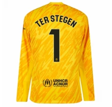 Maglia FC Barcelona Ter Stegen 1 Portiere Divisa Trasferta 2024/25 Manica Lunga Maglia FC Barcelona Ter Stegen 1 Portiere Divisa Trasferta 2024/25 Manica Lunga
