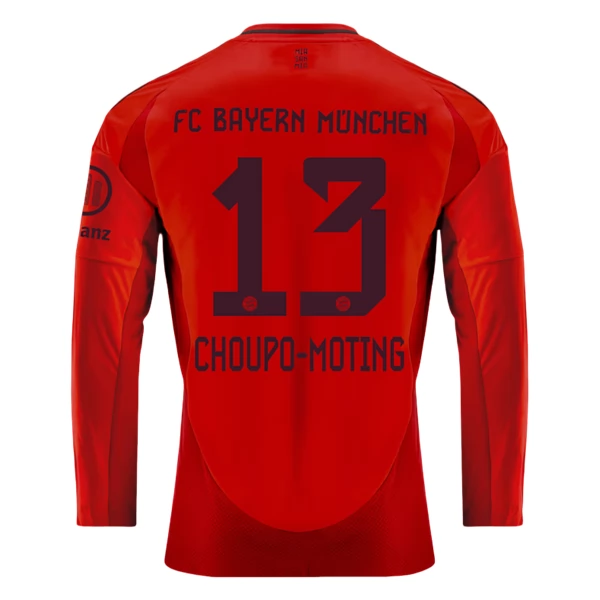 Maglia FC Bayern München Choupo-Moting 13 Divisa Prima 2024/25 Manica Lunga Maglia FC Bayern München Choupo-Moting 13 Divisa Prima 2024/25 Manica Lunga