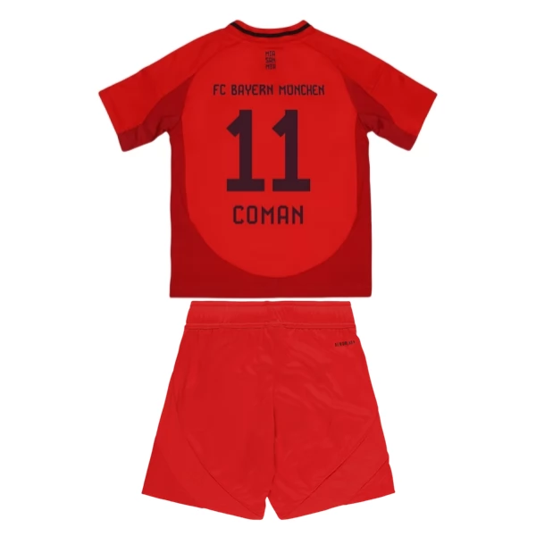Maglia FC Bayern München Coman 11 Bambino Divisa Prima 2024/25 Maglia FC Bayern München Coman 11 Bambino Divisa Prima 2024/25