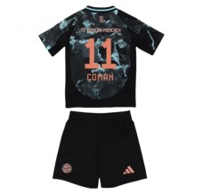Maglia FC Bayern München Coman 11 Bambino Divisa Trasferta 2024/25