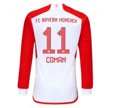 Maglia FC Bayern München Coman 11 Divisa Prima 2023/24 Manica Lunga