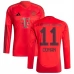 Maglia FC Bayern München Coman 11 Divisa Prima 2024/25 Manica Lunga