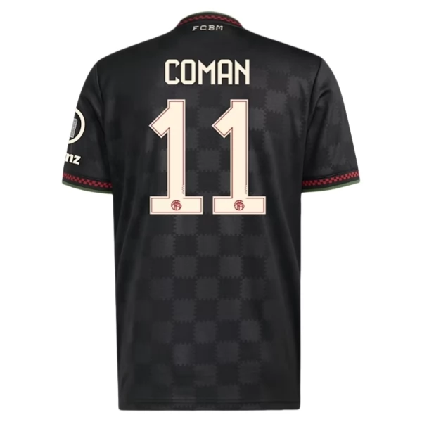 Maglia FC Bayern München Coman 11 Divisa Terza 2025/26 Maglia FC Bayern München Coman 11 Divisa Terza 2025/26