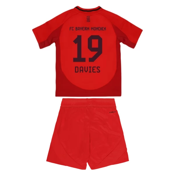 Maglia FC Bayern München Davies 19 Bambino Divisa Prima 2024/25 Maglia FC Bayern München Davies 19 Bambino Divisa Prima 2024/25