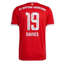 Maglia FC Bayern München Davies 19 Divisa Prima 2022/23