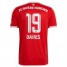 Maglia FC Bayern München Davies 19 Divisa Prima 2022/23