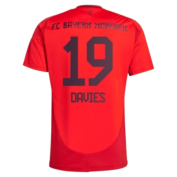 Maglia FC Bayern München Davies 19 Divisa Prima 2024/25 Maglia FC Bayern München Davies 19 Divisa Prima 2024/25