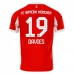 Maglia FC Bayern München Davies 19 Divisa Prima 2025/26