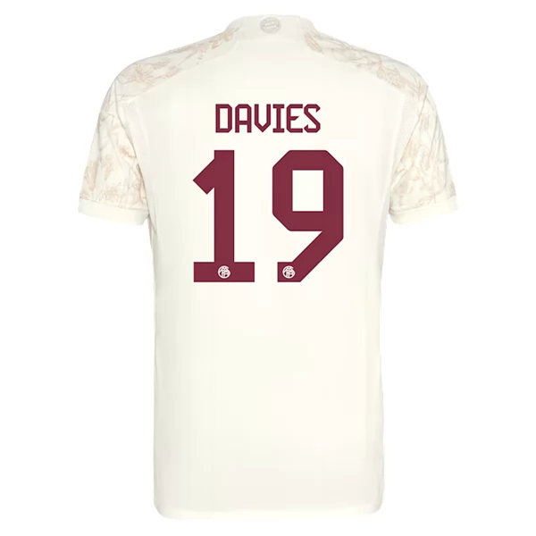 Maglia FC Bayern München Davies 19 Divisa Terza 2023/24 Maglia FC Bayern München Davies 19 Divisa Terza 2023/24