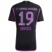 Maglia FC Bayern München Davies 19 Divisa Trasferta 2023/24