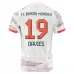 Maglia FC Bayern München Davies 19 Divisa Trasferta 2025/26 Maglia FC Bayern München Davies 19 Divisa Trasferta 2025/26