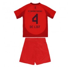 Maglia FC Bayern München De Ligt 4 Bambino Divisa Prima 2024/25