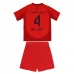Maglia FC Bayern München De Ligt 4 Bambino Divisa Prima 2024/25