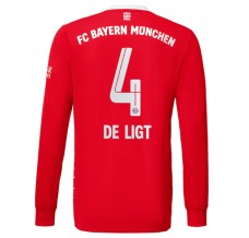 Maglia FC Bayern München De Ligt 4 Divisa Prima 2022/23 Manica Lunga