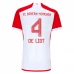 Maglia FC Bayern München De Ligt 4 Divisa Prima 2023/24 Maglia FC Bayern München De Ligt 4 Divisa Prima 2023/24