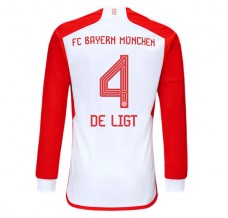 Maglia FC Bayern München De Ligt 4 Divisa Prima 2023/24 Manica Lunga