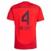 Maglia FC Bayern München De Ligt 4 Divisa Prima 2024/25