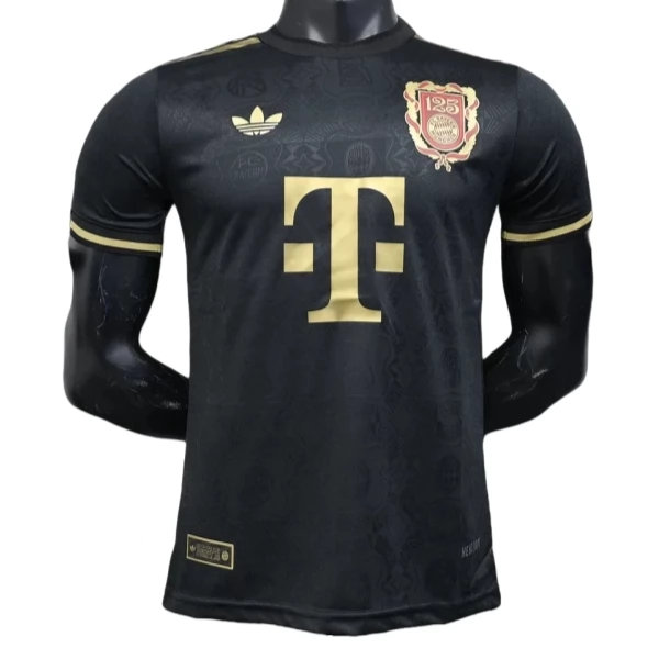 Maglia FC Bayern München Divisa Prima 125th Anniversary Black 2025/26 Maglia FC Bayern München Divisa Prima 125th Anniversary Black 2025/26