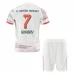 Maglia FC Bayern München Gnabry 7 Bambino Divisa Trasferta 2025/26 Maglia FC Bayern München Gnabry 7 Bambino Divisa Trasferta 2025/26