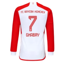 Maglia FC Bayern München Gnabry 7 Divisa Prima 2023/24 Manica Lunga