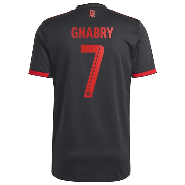 Maglia FC Bayern München Gnabry 7 Divisa Terza 2022/23 Maglia FC Bayern München Gnabry 7 Divisa Terza 2022/23