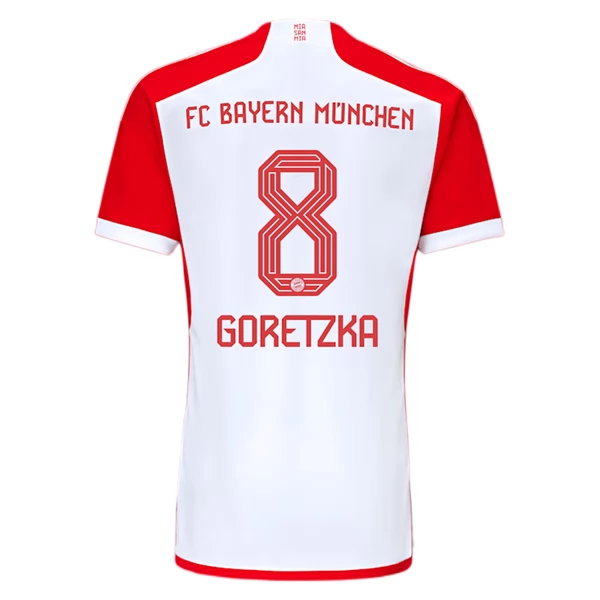 Maglia FC Bayern München Goretzka 8 Divisa Prima 2023/24 Maglia FC Bayern München Goretzka 8 Divisa Prima 2023/24