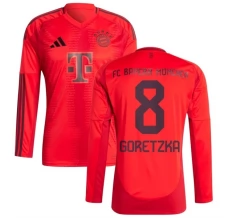 Maglia FC Bayern München Goretzka 8 Divisa Prima 2024/25 Manica Lunga
