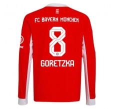 Maglia FC Bayern München Goretzka 8 Divisa Prima 2025/26 Manica Lunga