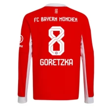 Maglia FC Bayern München Goretzka 8 Divisa Prima 2025/26 Manica Lunga Maglia FC Bayern München Goretzka 8 Divisa Prima 2025/26 Manica Lunga