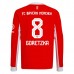 Maglia FC Bayern München Goretzka 8 Divisa Prima 2025/26 Manica Lunga