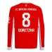 Maglia FC Bayern München Goretzka 8 Divisa Prima 2025/26 Manica Lunga