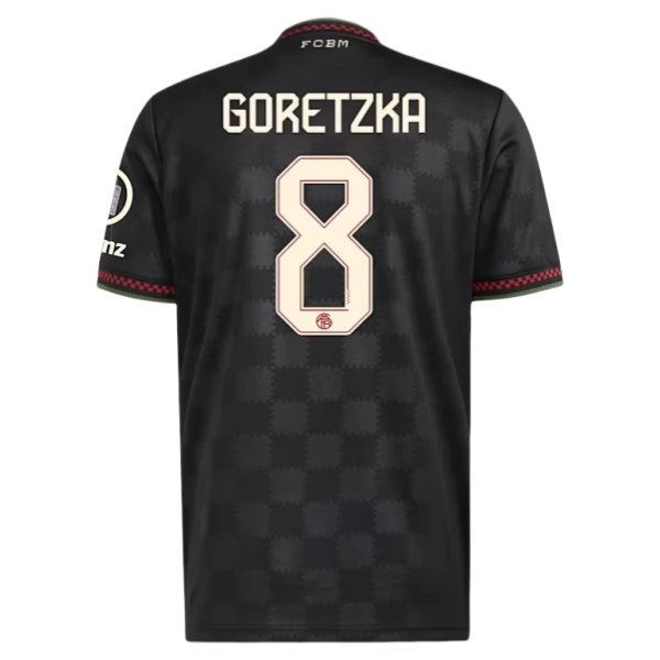 Maglia FC Bayern München Goretzka 8 Divisa Terza 2025/26 Maglia FC Bayern München Goretzka 8 Divisa Terza 2025/26