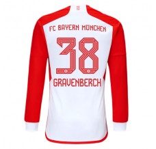 Maglia FC Bayern München Gravenberch 38 Divisa Prima 2023/24 Manica Lunga