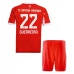 Maglia FC Bayern München Guerreiro 22 Bambino Divisa Prima 2025/26 Maglia FC Bayern München Guerreiro 22 Bambino Divisa Prima 2025/26