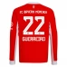 Maglia FC Bayern München Guerreiro 22 Divisa Prima 2025/26 Manica Lunga