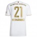 Maglia FC Bayern München Hernandez 21 Divisa Trasferta 2022/23