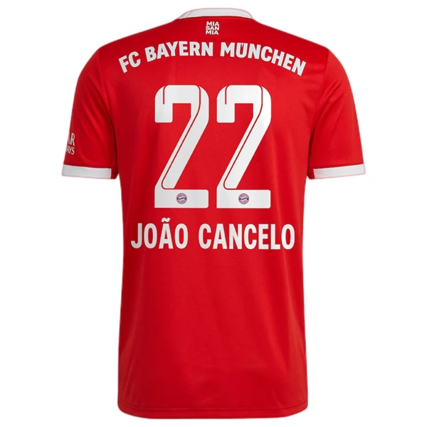Maglia FC Bayern München Joao Cancelo 22 Divisa Prima 2022/23 Maglia FC Bayern München Joao Cancelo 22 Divisa Prima 2022/23
