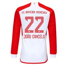 Maglia FC Bayern München Joao Cancelo 22 Divisa Prima 2023/24 Manica Lunga